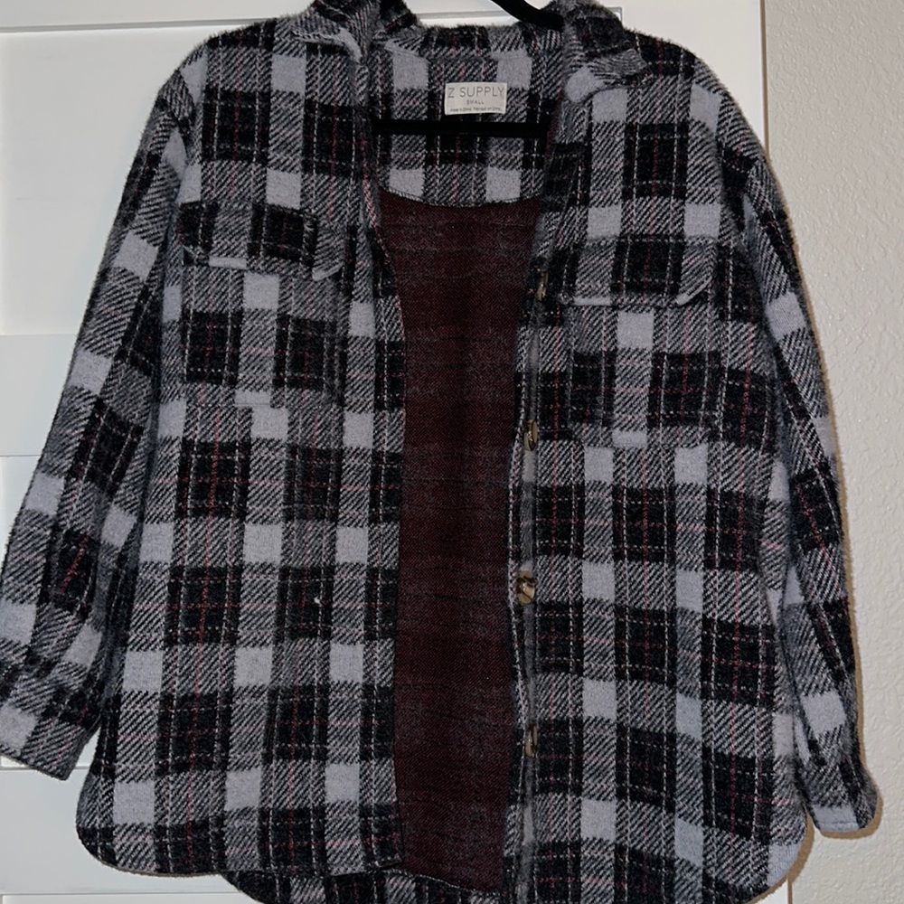 Women’s oversized shirt jacket